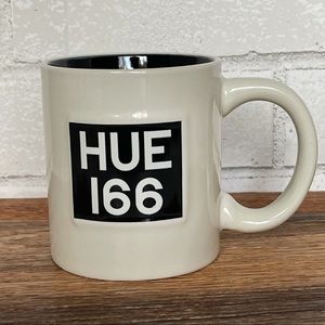 Land Rover Hue 166 Embossed Mug Coffee Cup Off White Black Interior